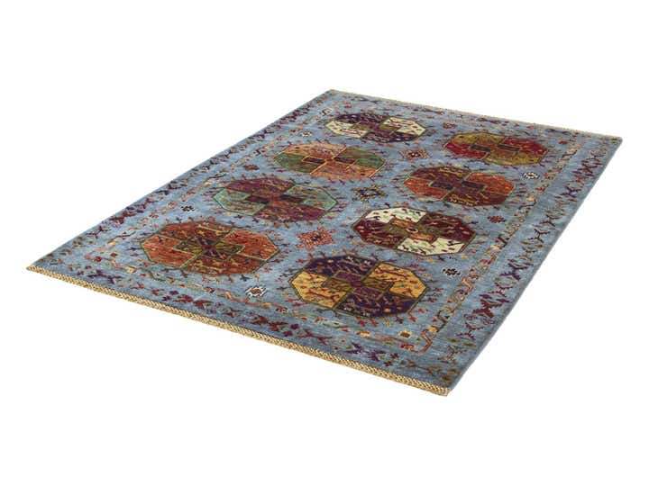 4' 2 x 6' Hand Knotted Ariana Ziegler Rug