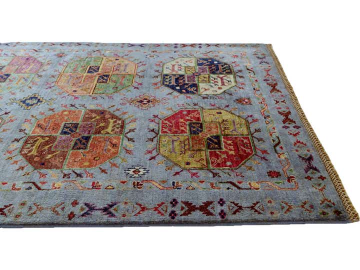 4' 2 x 6' Hand Knotted Ariana Ziegler Rug