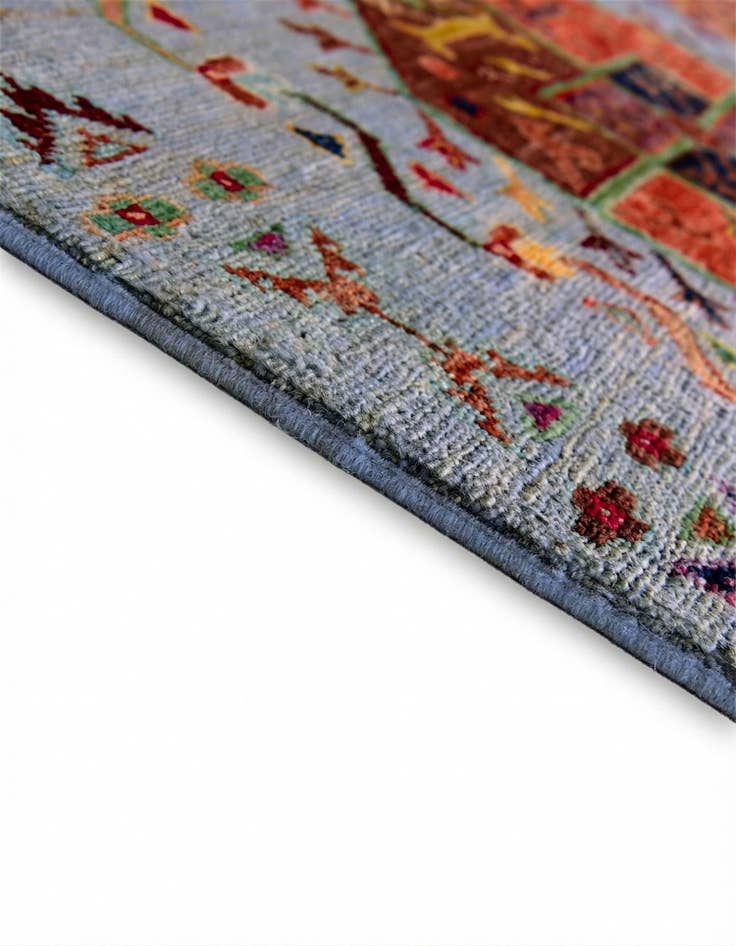 Detail image of 4' 2 x 6' Hand Knotted Ariana Ziegler Rug