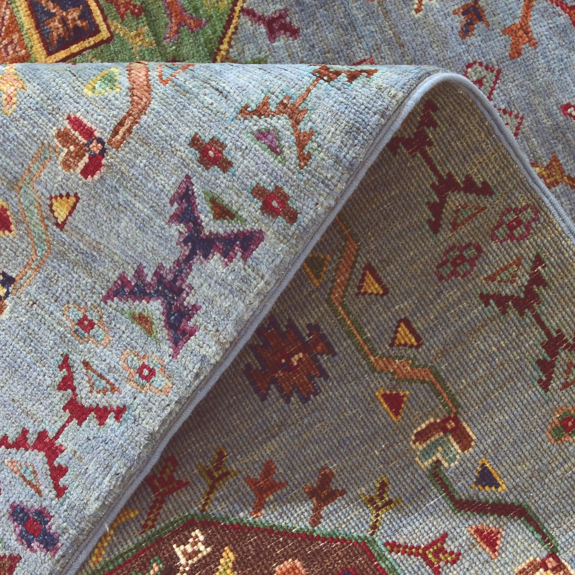 4' 2 x 6' Hand Knotted Ariana Ziegler Rug