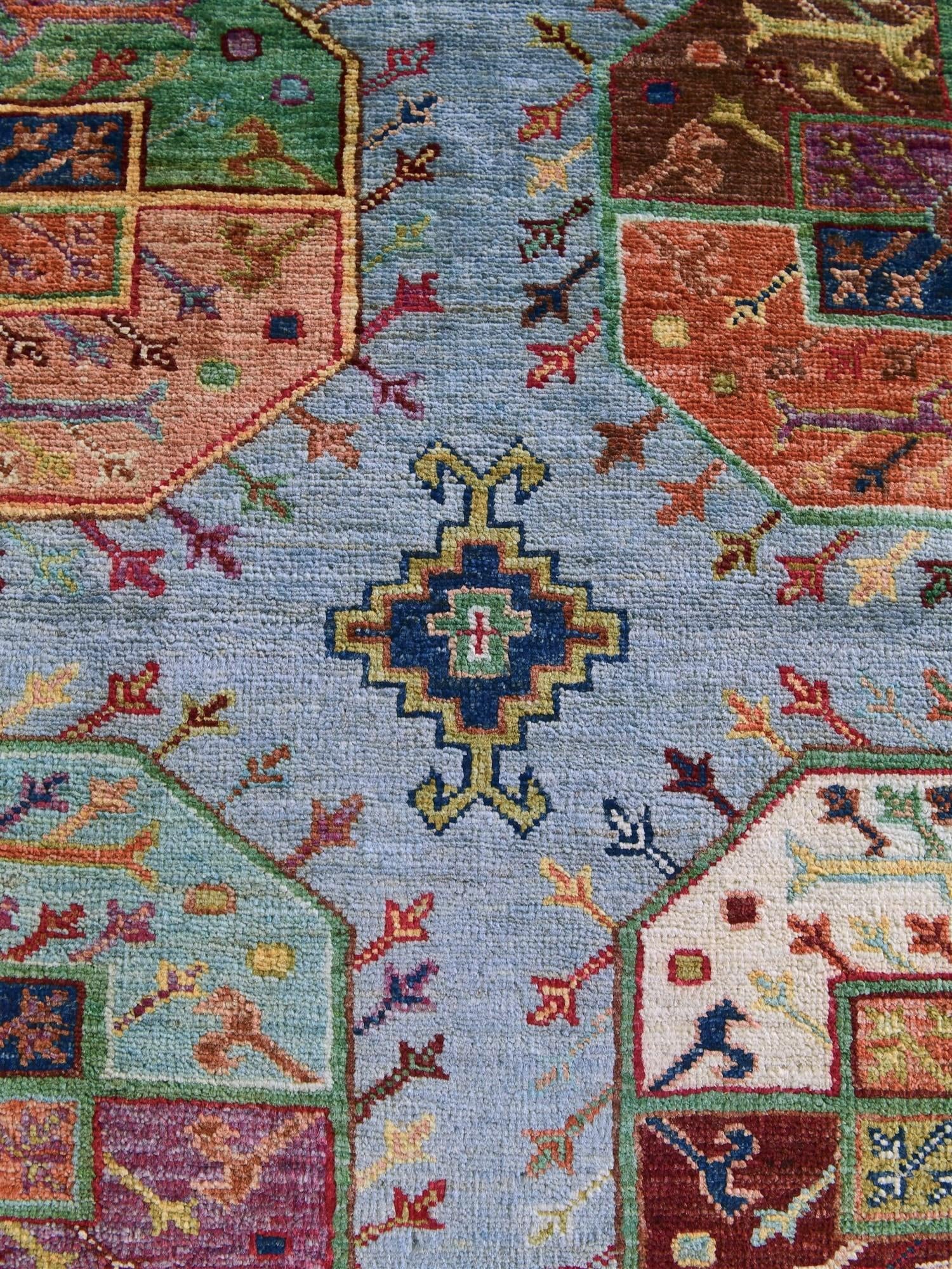 4' 2 x 6' Hand Knotted Ariana Ziegler Rug