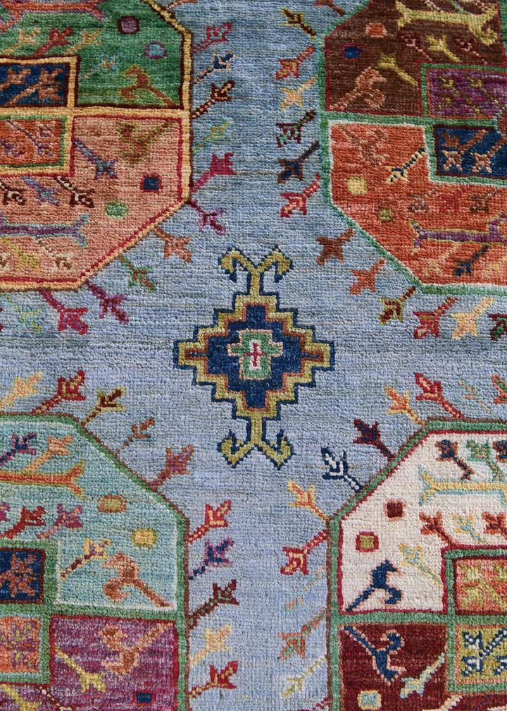 4' 2 x 6' Hand Knotted Ariana Ziegler Rug