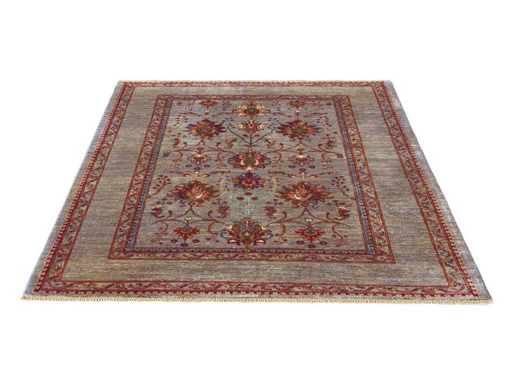 Detail image of 5' 2 x 6' 10 Hand Knotted Ariana Ziegler Rug