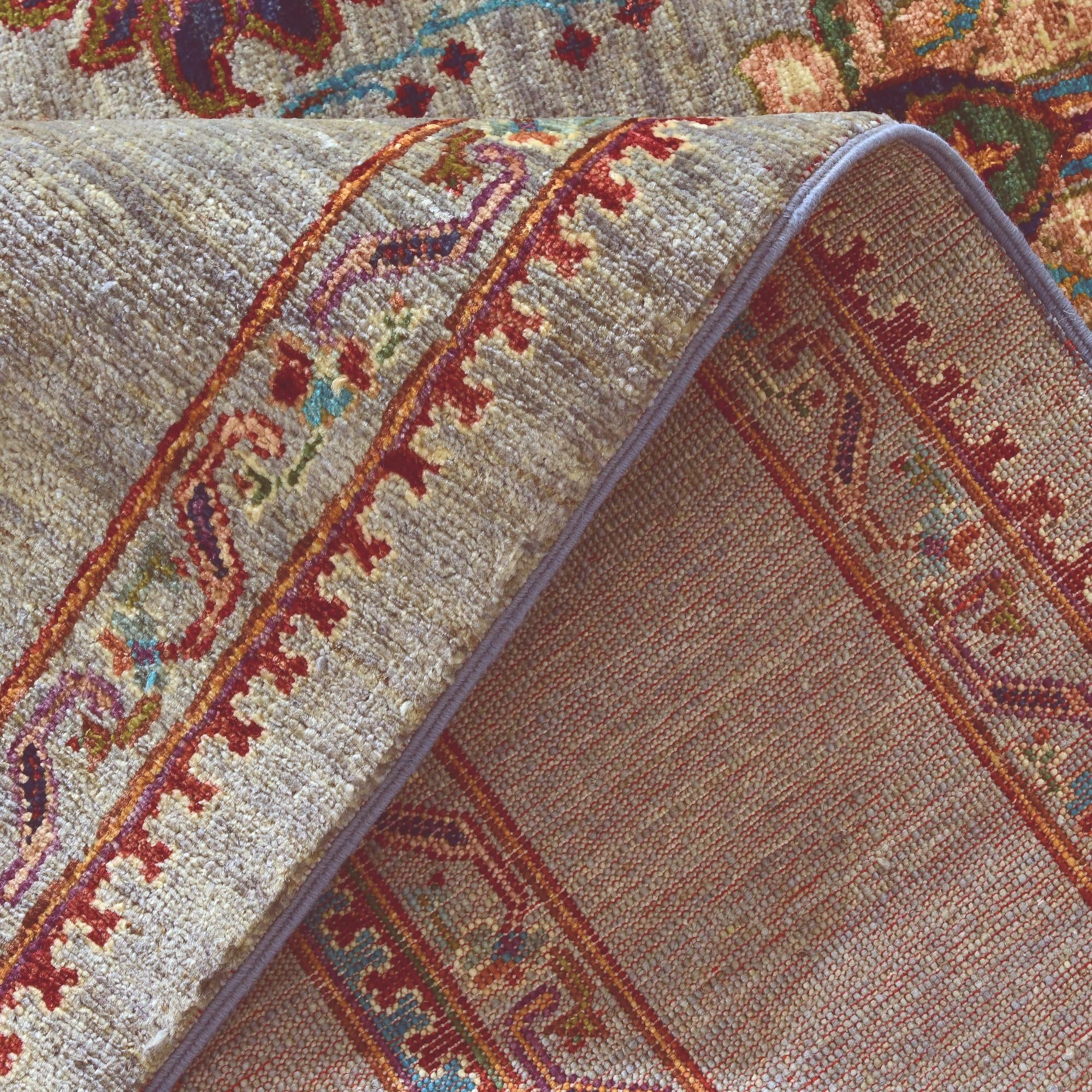 5' 2 x 6' 10 Hand Knotted Ariana Ziegler Rug