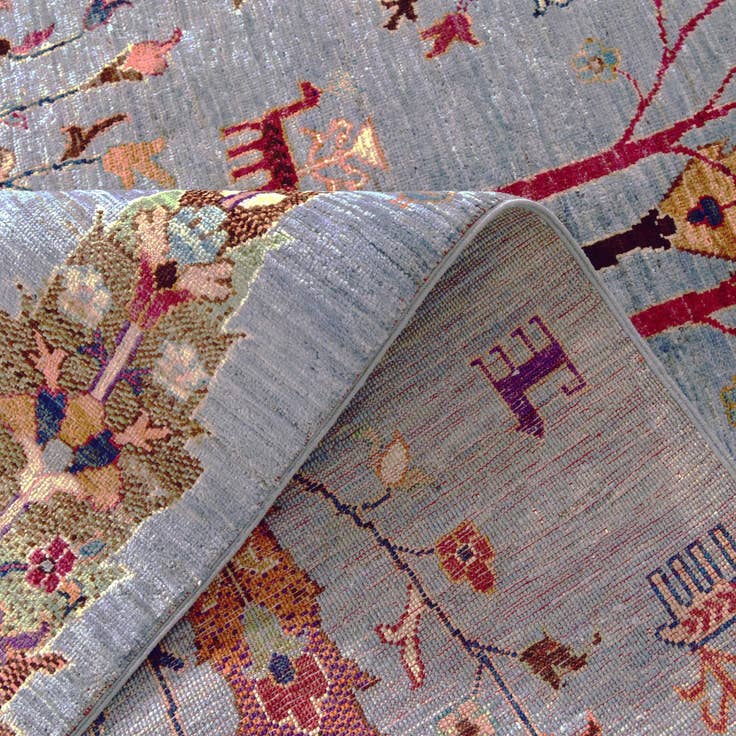 Detail image of 5' 3 x 7' Hand Knotted Ariana Ziegler Rug
