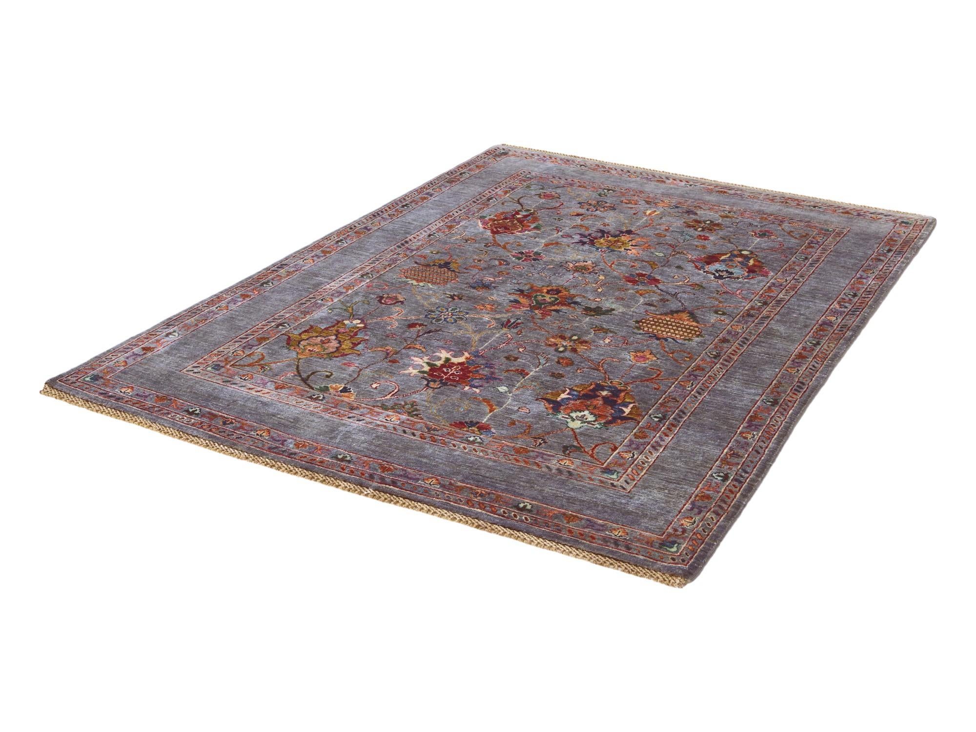 5' 1 x 6' 11 Hand Knotted Ariana Ziegler Rug