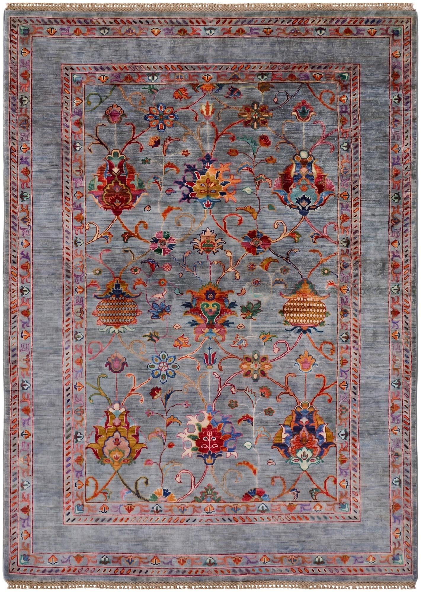5' 1 x 6' 11 Hand Knotted Ariana Ziegler Rug