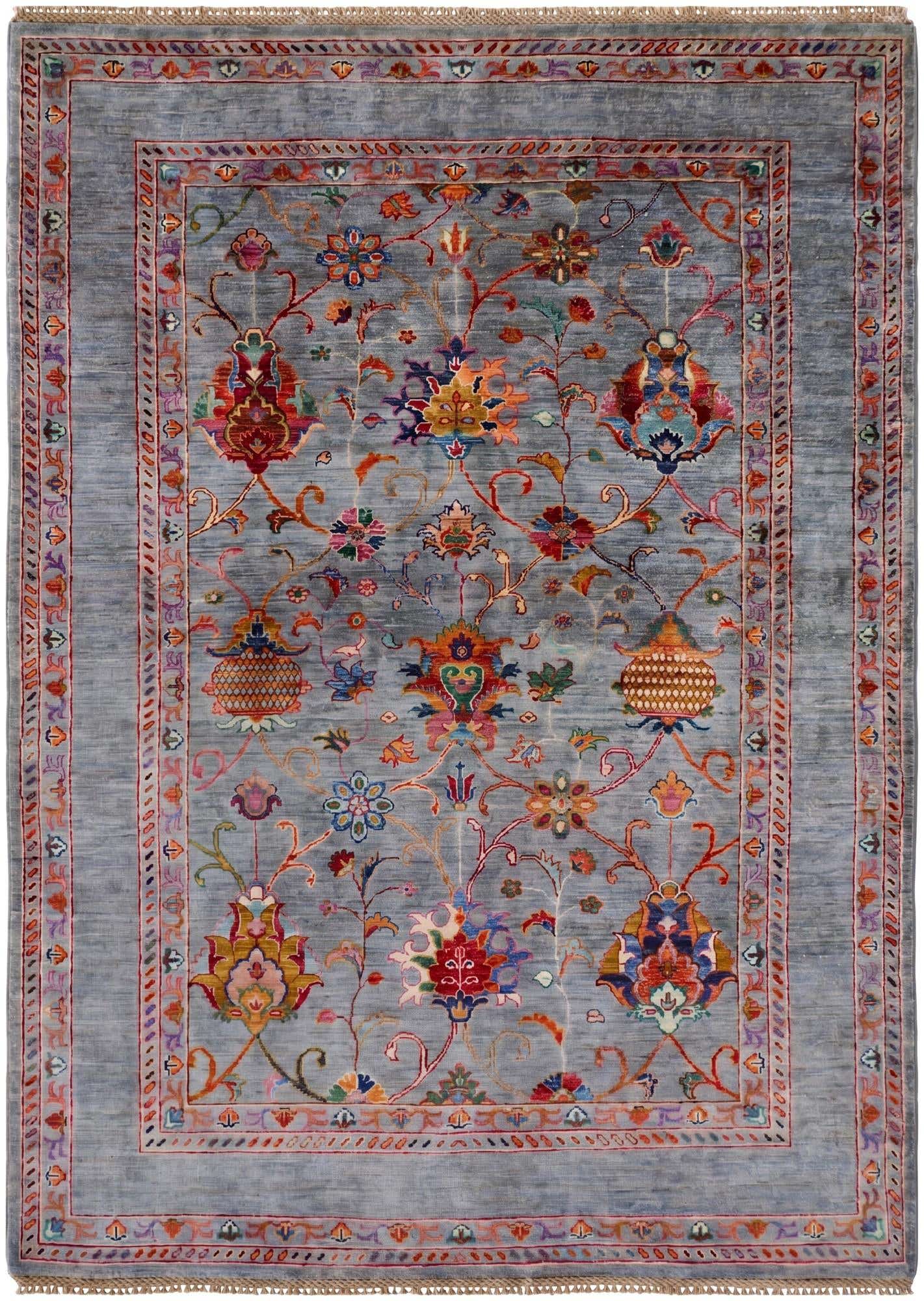 5' 1 x 6' 11 Hand Knotted Ariana Ziegler Rug