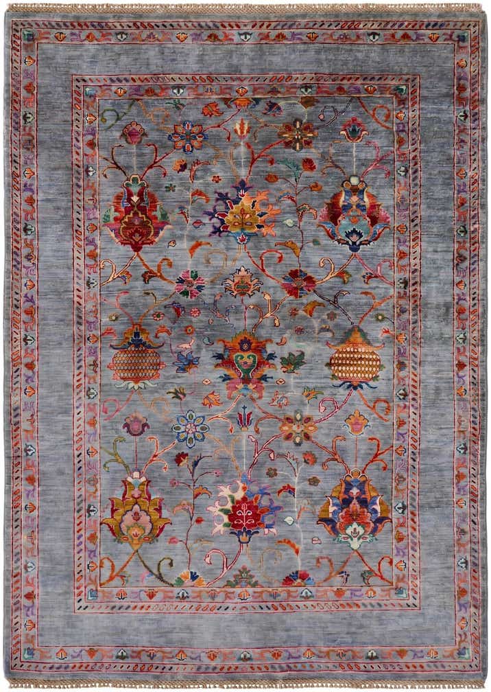 5' 1 x 6' 11 Hand Knotted Ariana Ziegler Rug