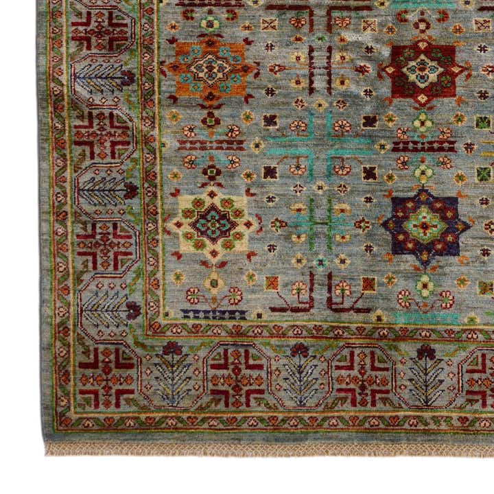 4' 11 x 6' 6 Hand Knotted Ariana Ziegler Rug