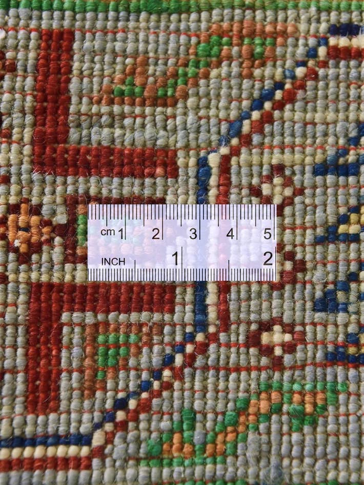 Detail image of 4' 11 x 6' 6 Hand Knotted Ariana Ziegler Rug