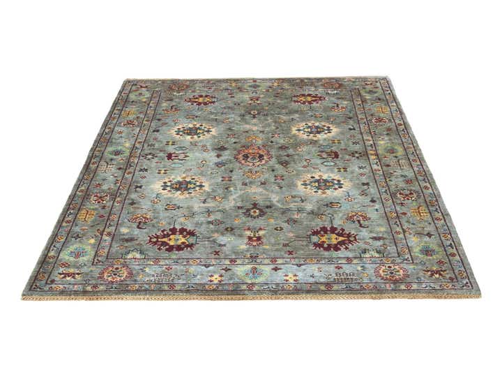 5' 3 x 6' 9 Hand Knotted Ariana Ziegler Rug