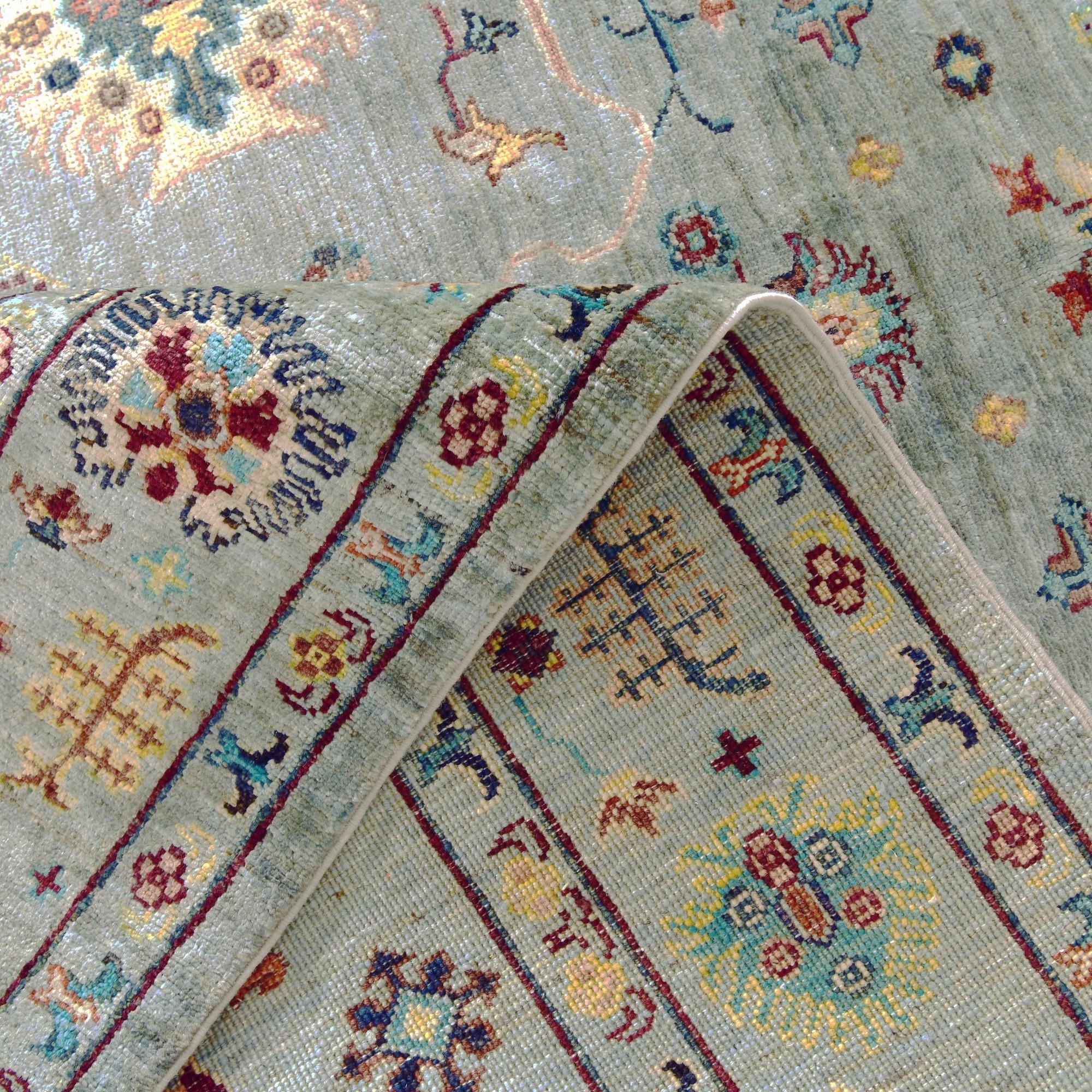 5' 3 x 6' 9 Hand Knotted Ariana Ziegler Rug
