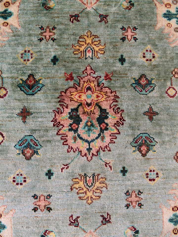 5' 3 x 6' 9 Hand Knotted Ariana Ziegler Rug