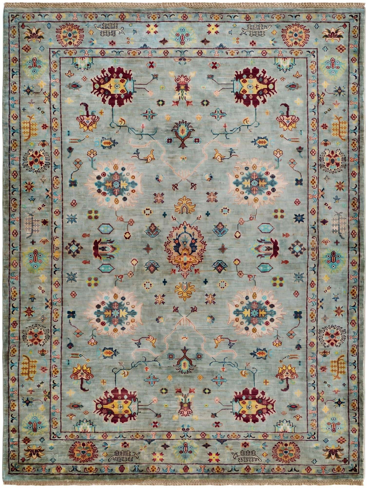 5' 3 x 6' 9 Hand Knotted Ariana Ziegler Rug