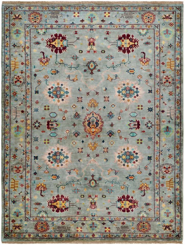 5' 3 x 6' 9 Hand Knotted Ariana Ziegler Rug
