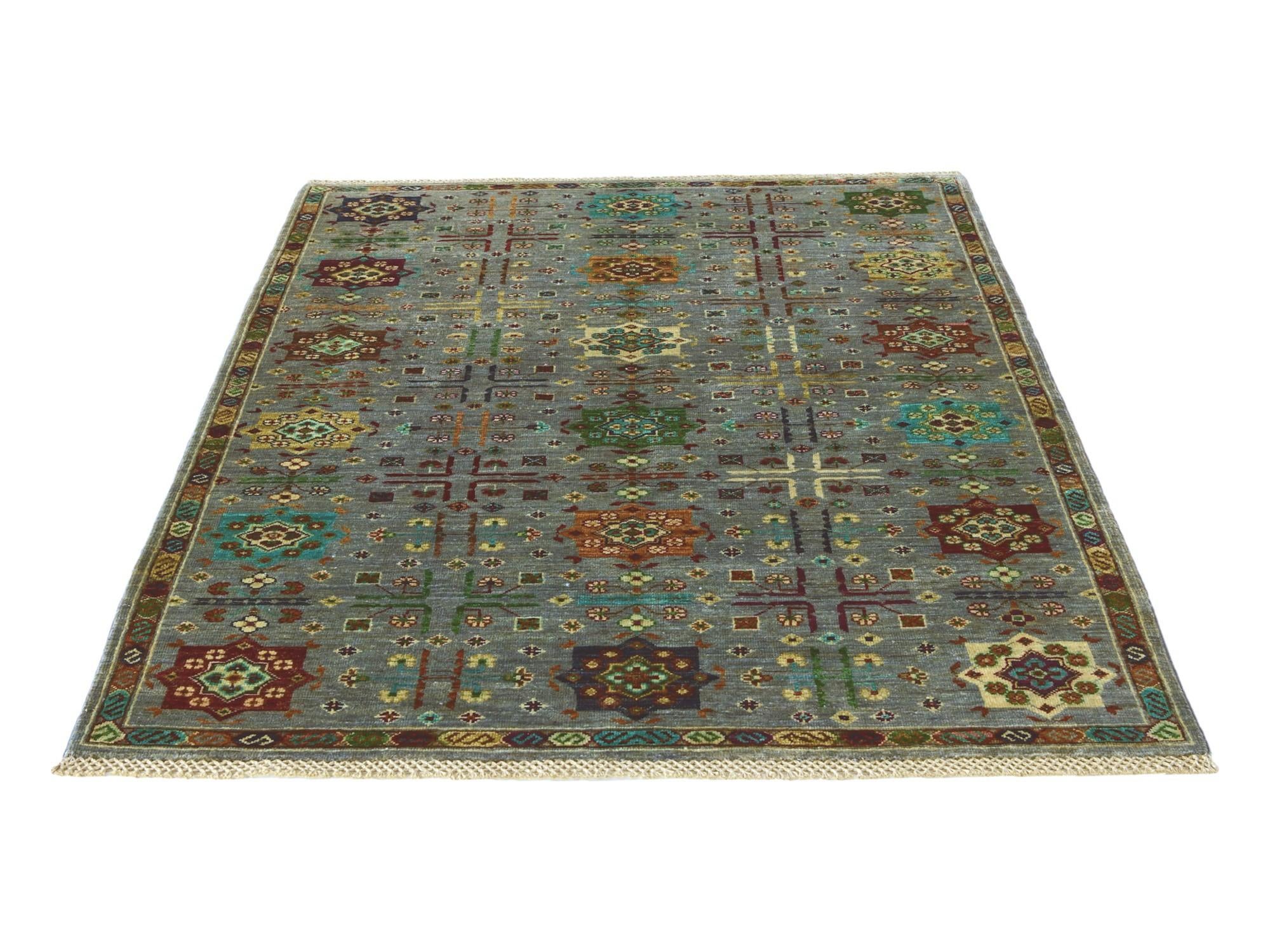 4' 3 x 5' 10 Hand Knotted Ariana Ziegler Rug