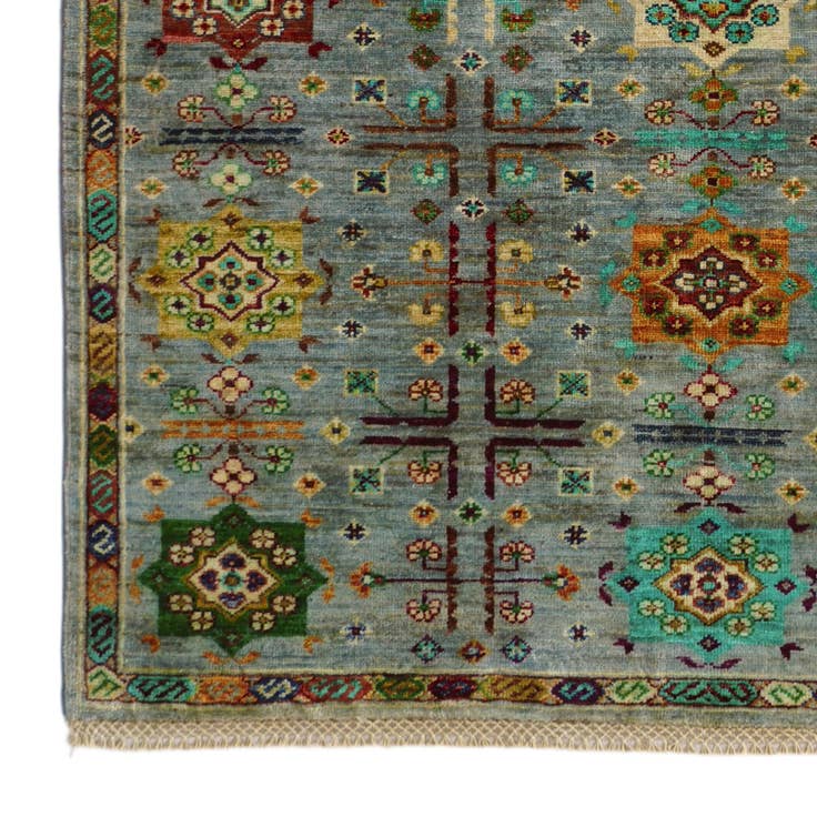 Detail image of 4' 3 x 5' 10 Hand Knotted Ariana Ziegler Rug