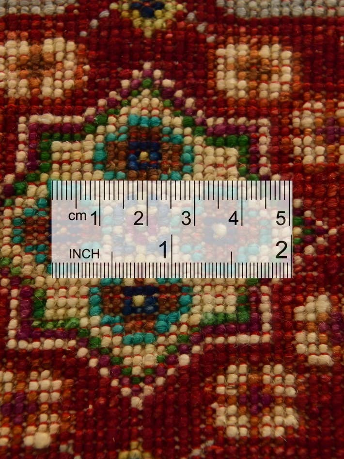 Detail image of 4' 3 x 5' 10 Hand Knotted Ariana Ziegler Rug
