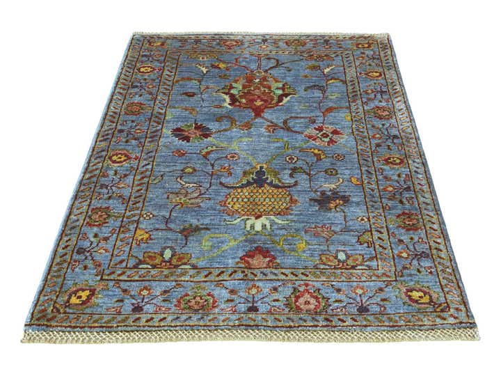 2' 9 x 4' 3 Hand Knotted Ariana Ziegler Rug