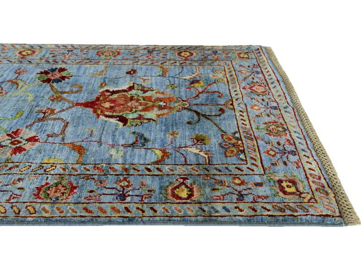 Detail image of 2' 9 x 4' 3 Hand Knotted Ariana Ziegler Rug