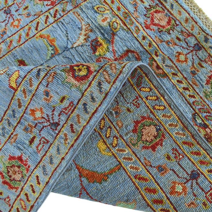 Detail image of 2' 9 x 4' 3 Hand Knotted Ariana Ziegler Rug