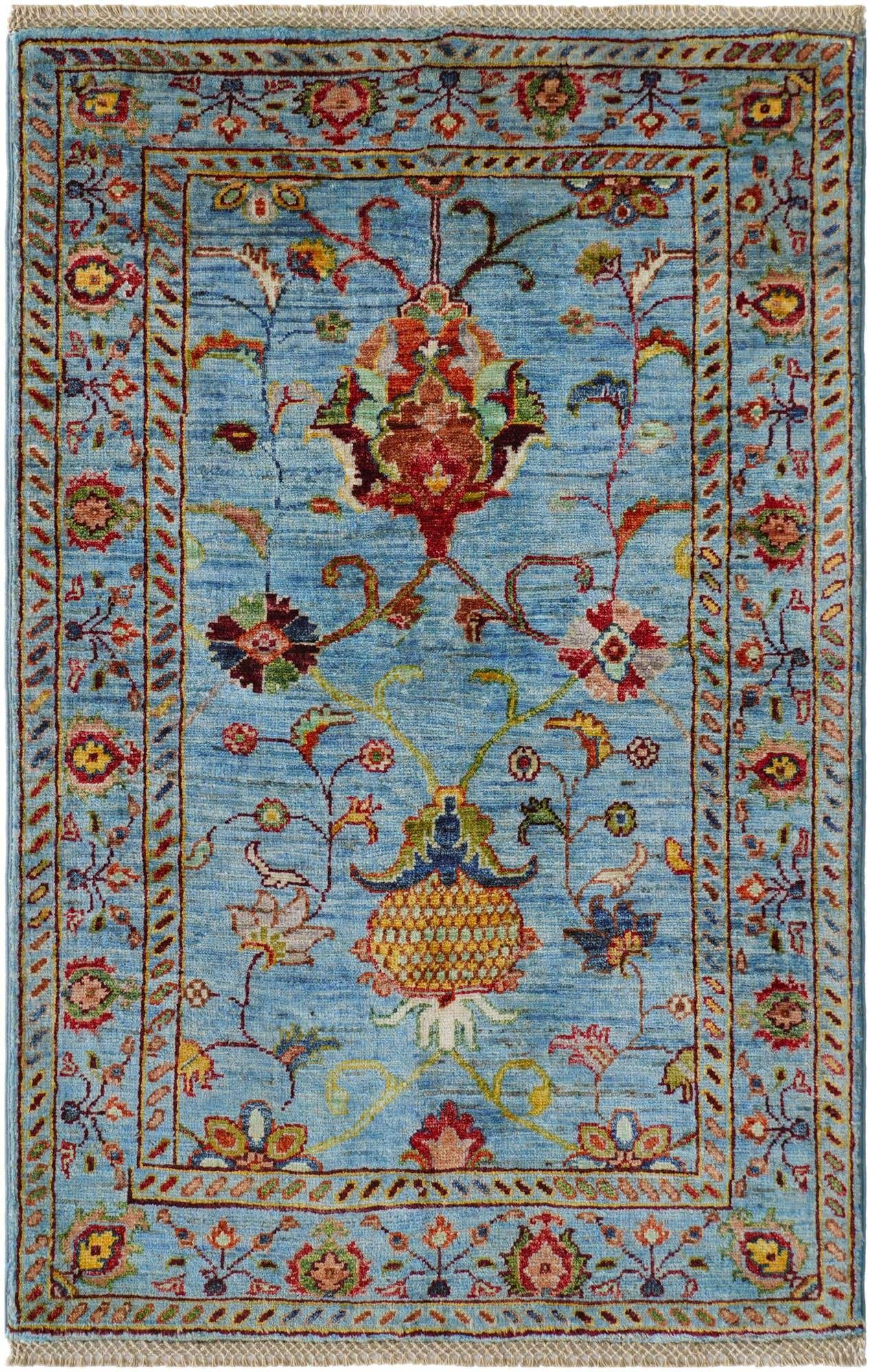 2' 9 x 4' 3 Hand Knotted Ariana Ziegler Rug