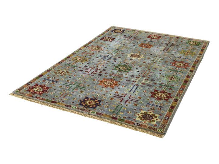 4' 1 x 6' 4 Hand Knotted Ariana Ziegler Rug