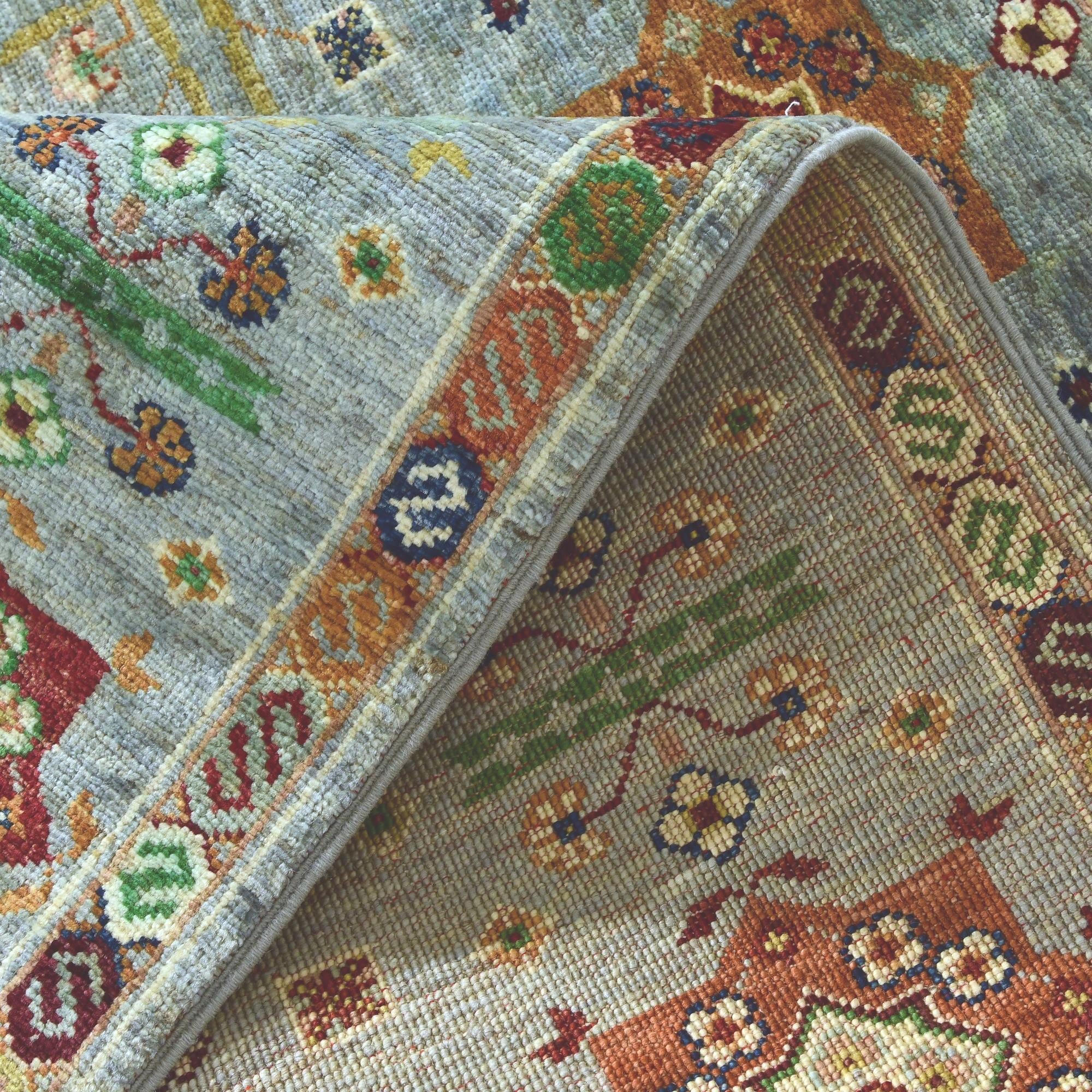4' 1 x 6' 4 Hand Knotted Ariana Ziegler Rug
