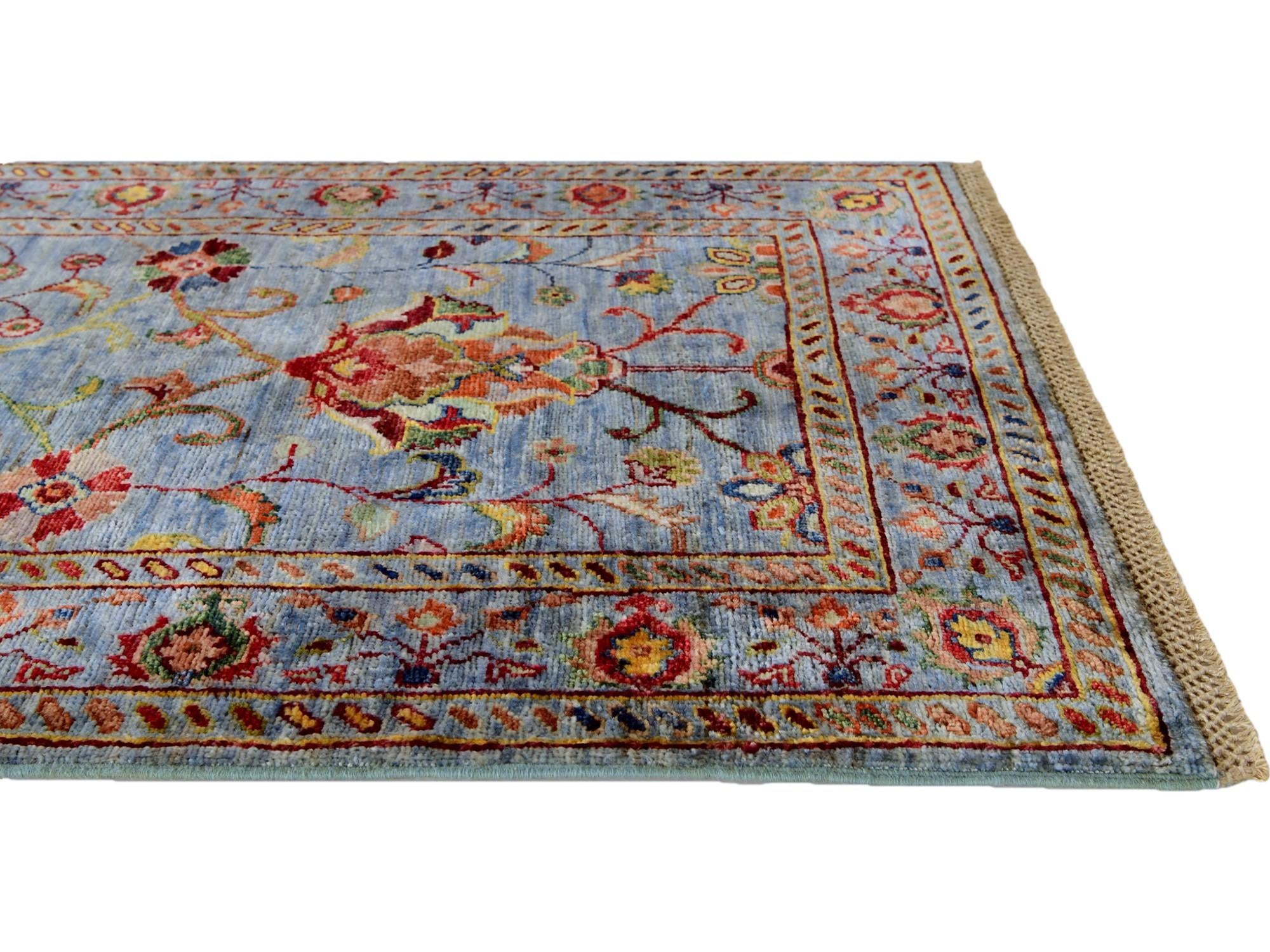 2' 10 x 4' 1 Hand Knotted Ariana Ziegler Rug