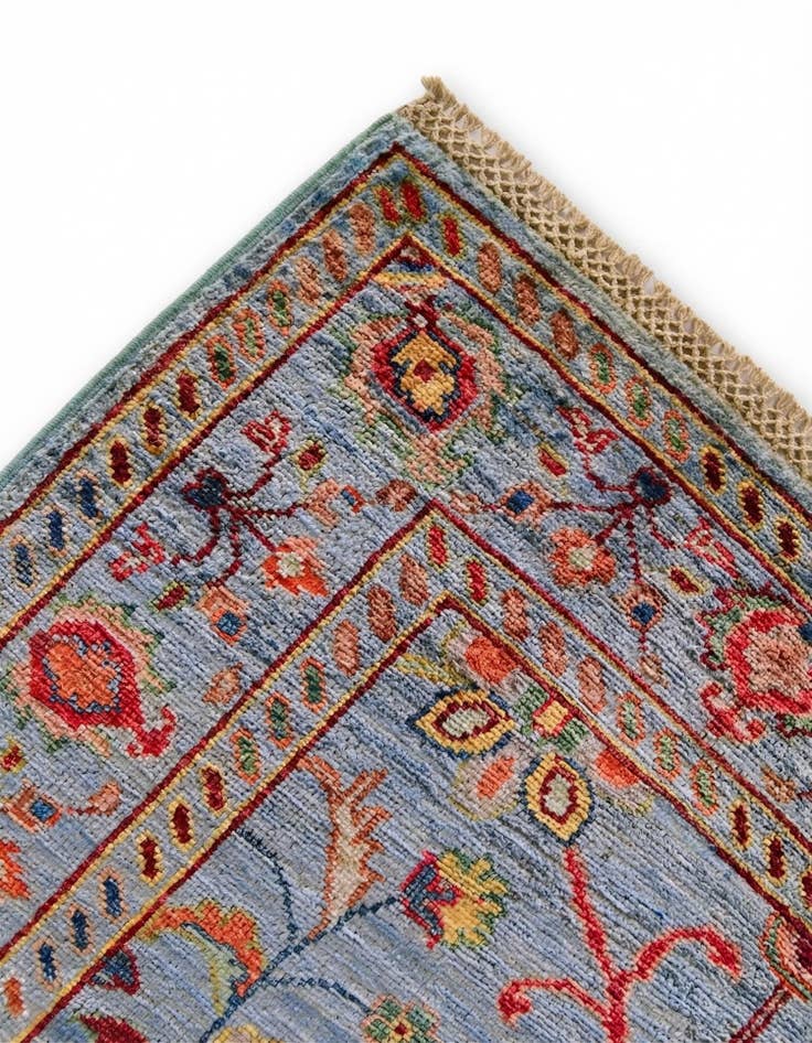 Detail image of 2' 10 x 4' 1 Hand Knotted Ariana Ziegler Rug