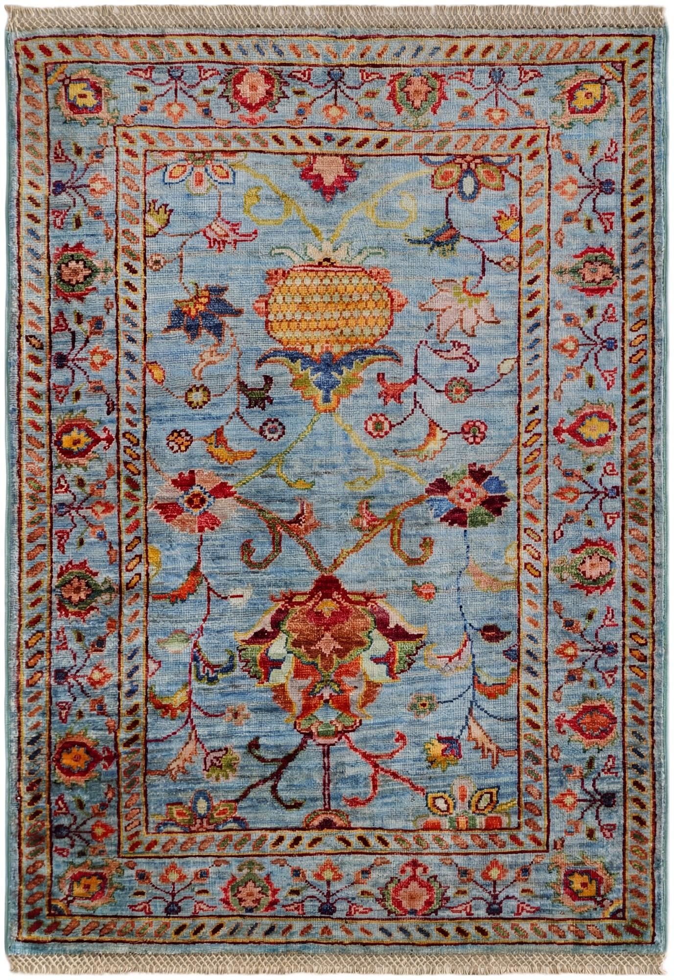 2' 10 x 4' 1 Hand Knotted Ariana Ziegler Rug