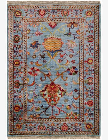 2' 10 x 4' 1 Hand Knotted Ariana Ziegler Rug