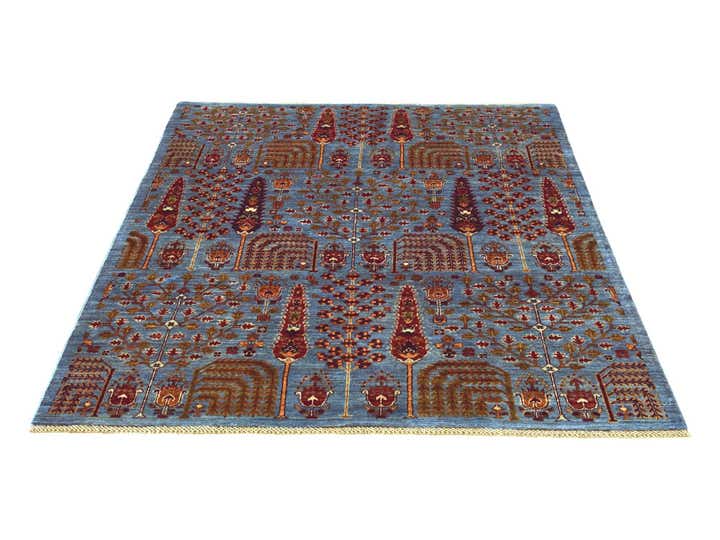 4' 11 x 6' 6 Hand Knotted Ariana Ziegler Rug