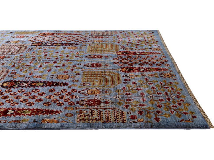 Detail image of 4' 11 x 6' 6 Hand Knotted Ariana Ziegler Rug