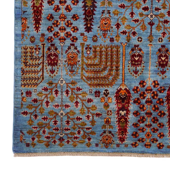 4' 11 x 6' 6 Hand Knotted Ariana Ziegler Rug
