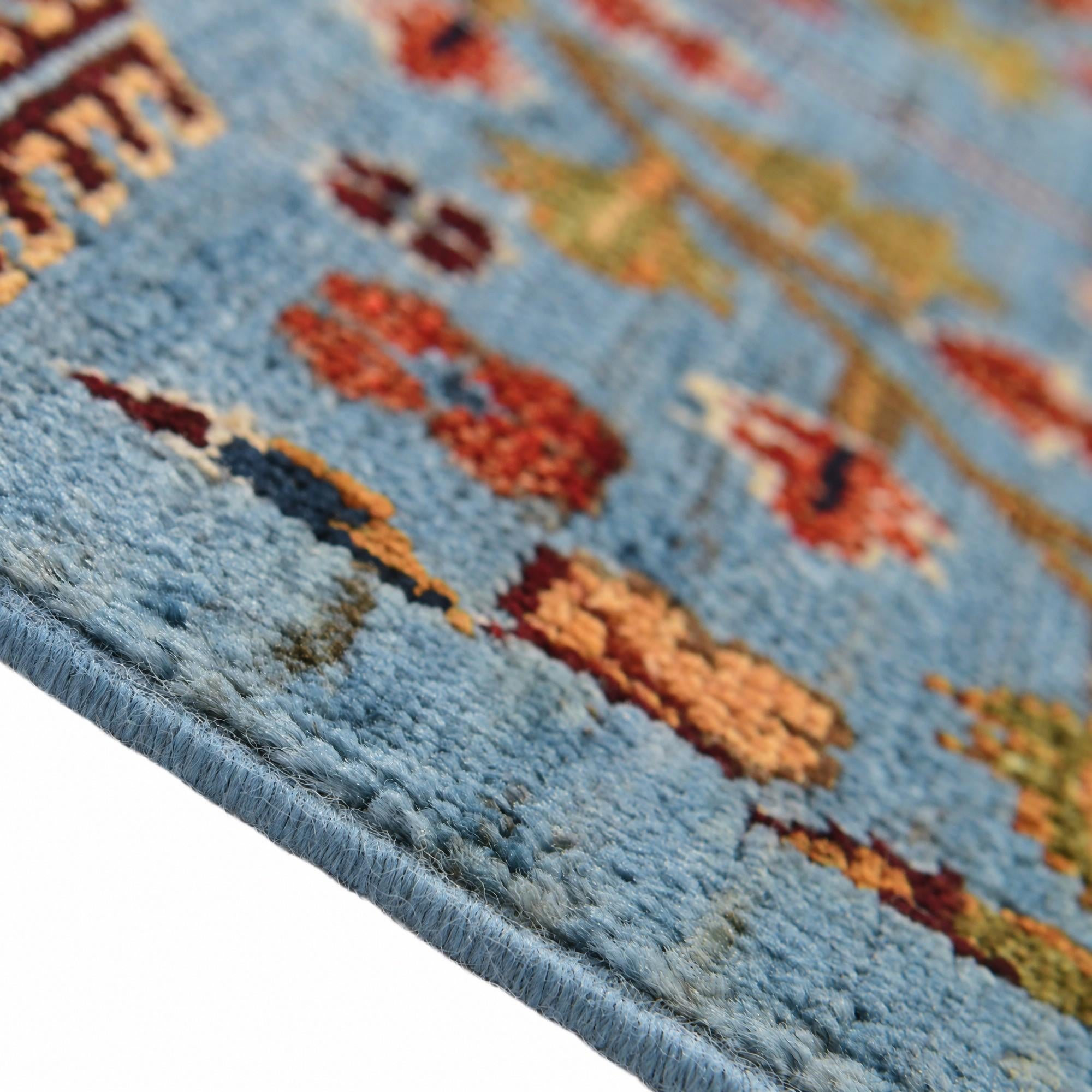 150cm x 195cm Hand Knotted Ariana Ziegler Rug