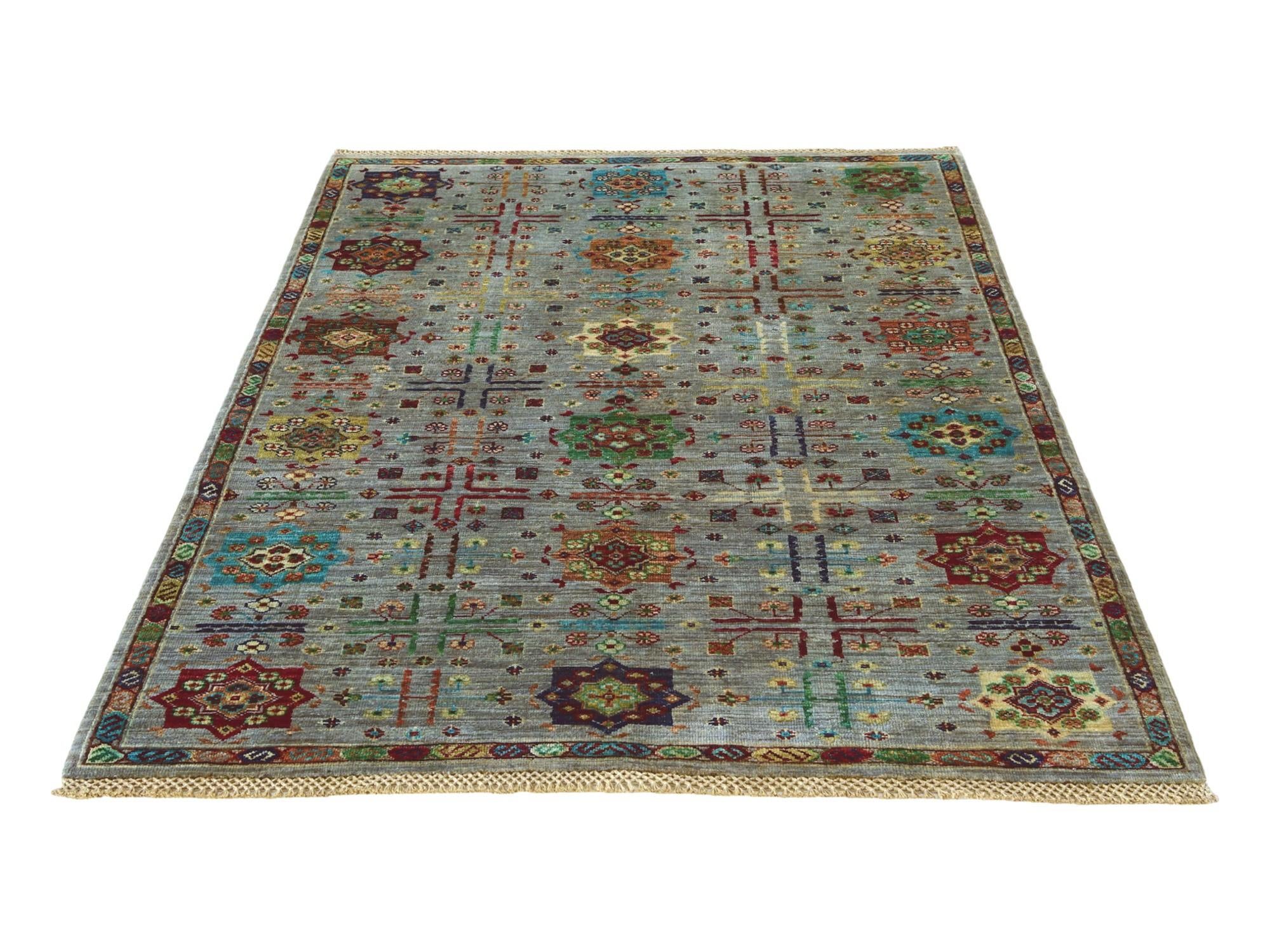 4' x 6' Hand Knotted Ariana Ziegler Rug