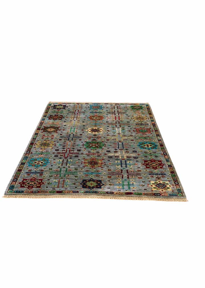 4' x 6' Hand Knotted Ariana Ziegler Rug
