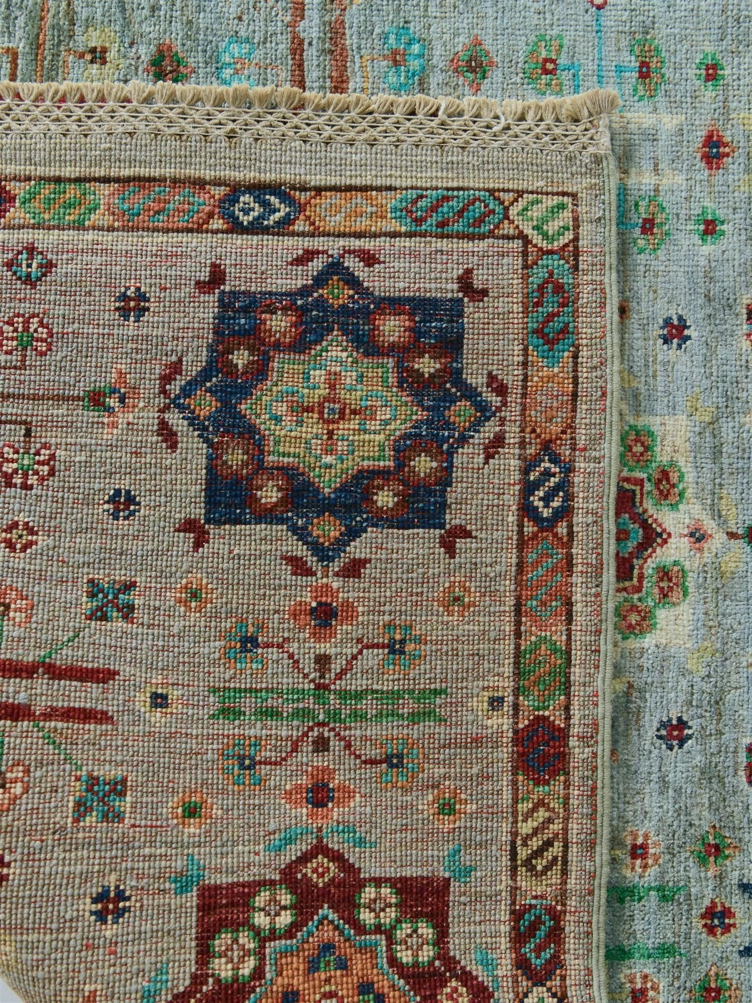 4' x 6' Hand Knotted Ariana Ziegler Rug
