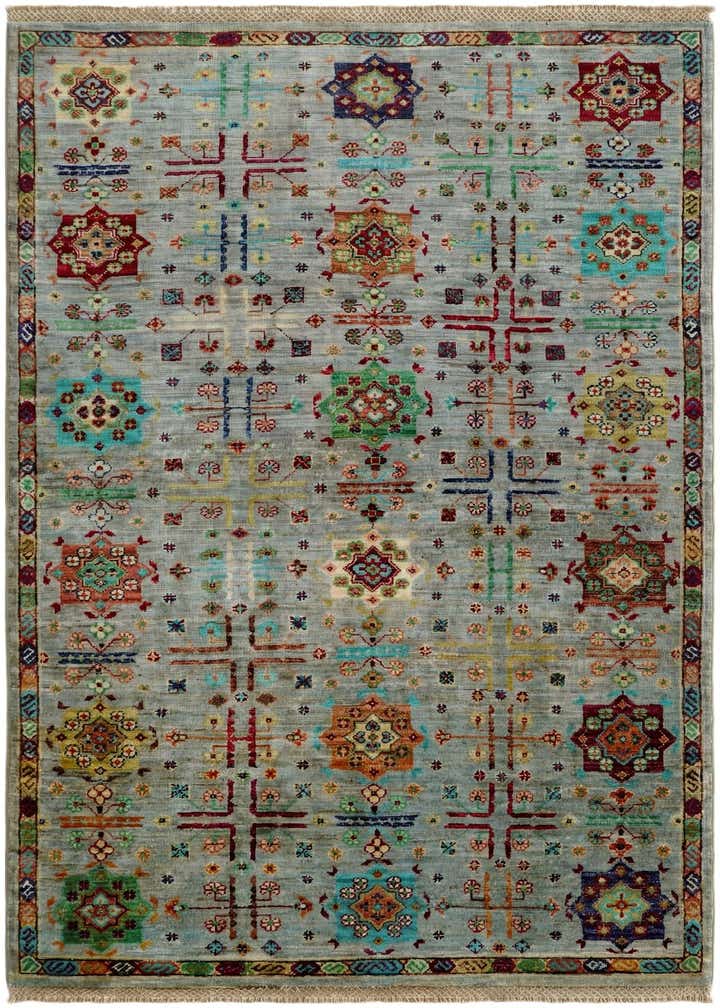 4' x 6' Hand Knotted Ariana Ziegler Rug