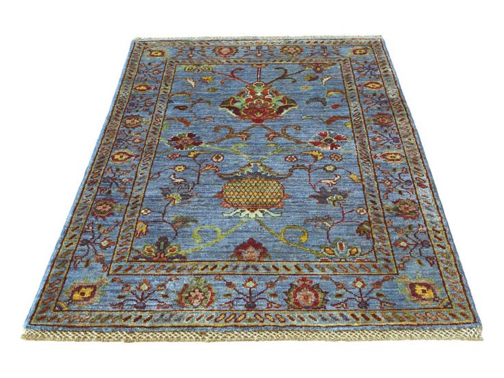 Detail image of 2' 8 x 4' 3 Hand Knotted Ariana Ziegler Rug