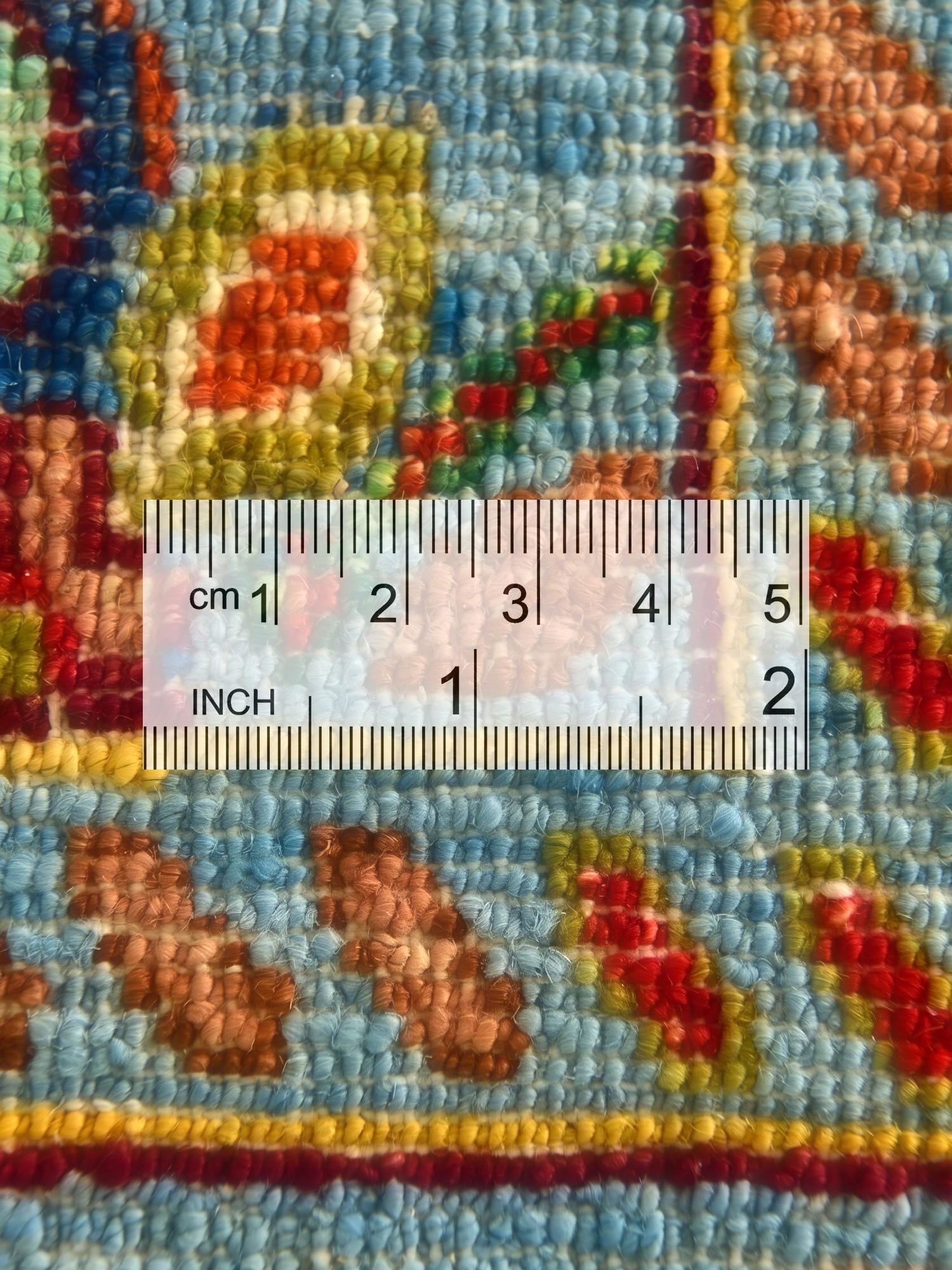 2' 8 x 4' 3 Hand Knotted Ariana Ziegler Rug