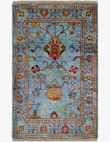2' 8 x 4' 3 Hand Knotted Ariana Ziegler Rug