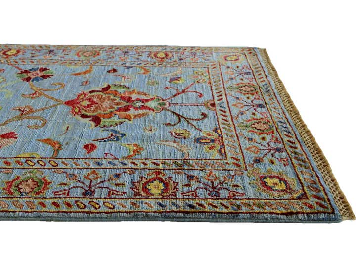 2' 7 x 4' Hand Knotted Ariana Ziegler Rug