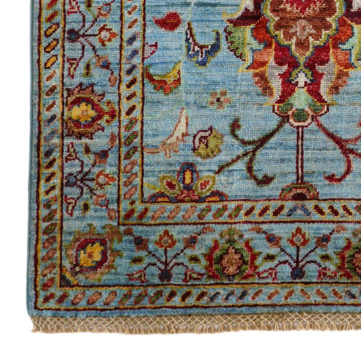 2' 7 x 4' Hand Knotted Ariana Ziegler Rug