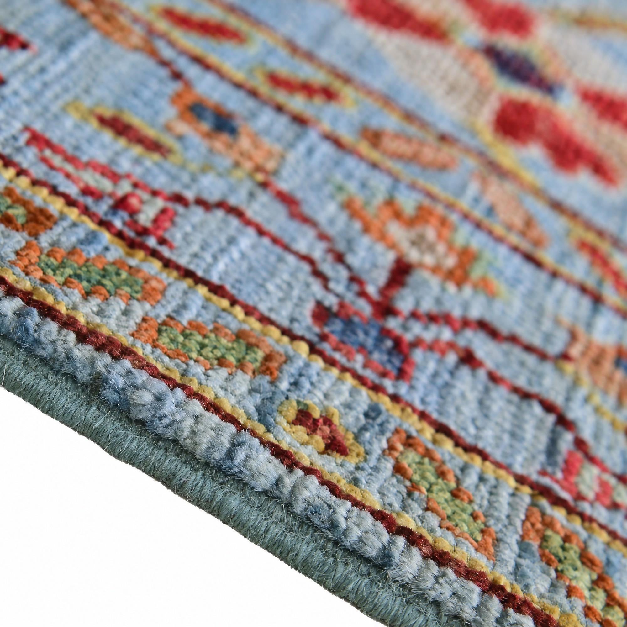 80cm x 120cm Hand Knotted Ariana Ziegler Rug