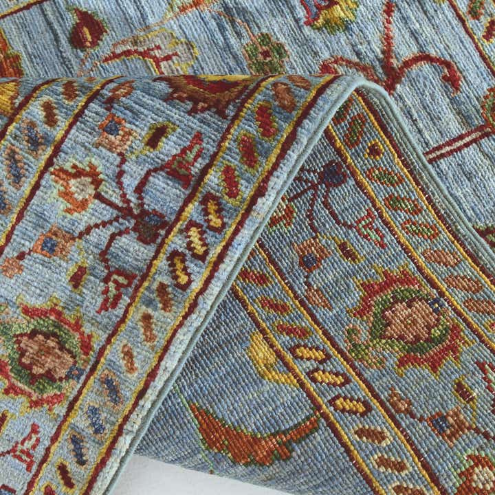2' 7 x 4' Hand Knotted Ariana Ziegler Rug