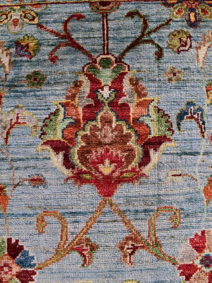 2' 7 x 4' Hand Knotted Ariana Ziegler Rug