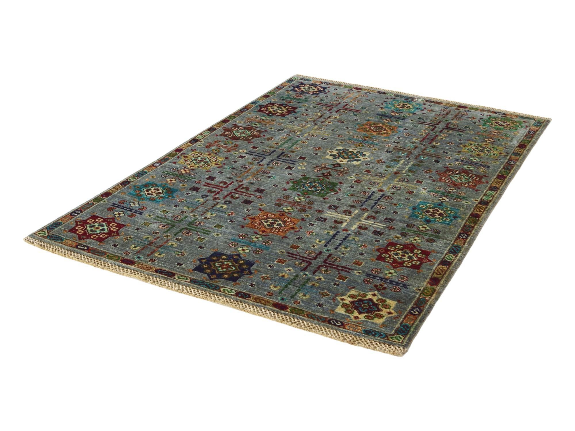 4' x 5' 11 Hand Knotted Ariana Ziegler Rug